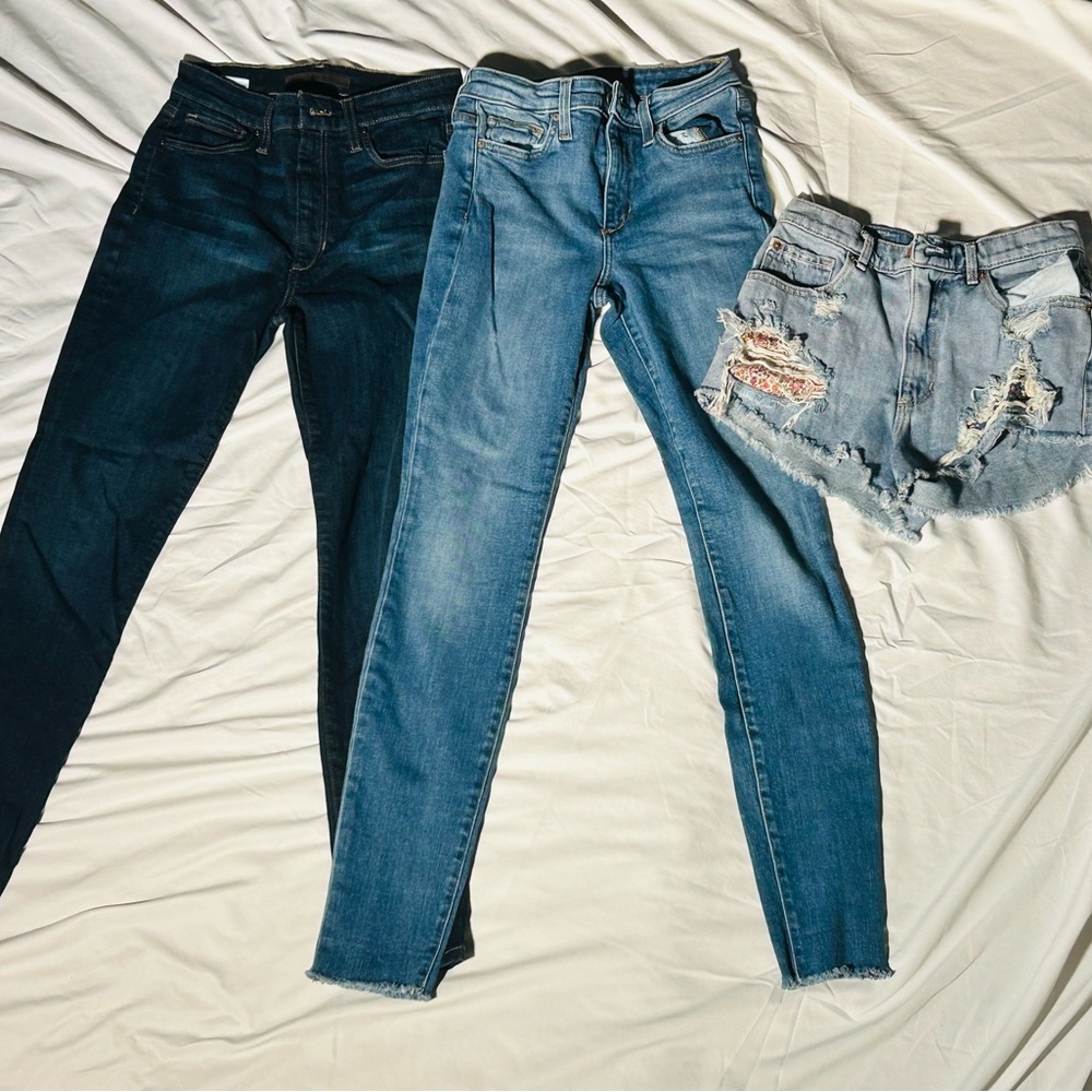 JEANS LOT 2 pairs of pants and 1 short for $45 (Joe’s, Garage)